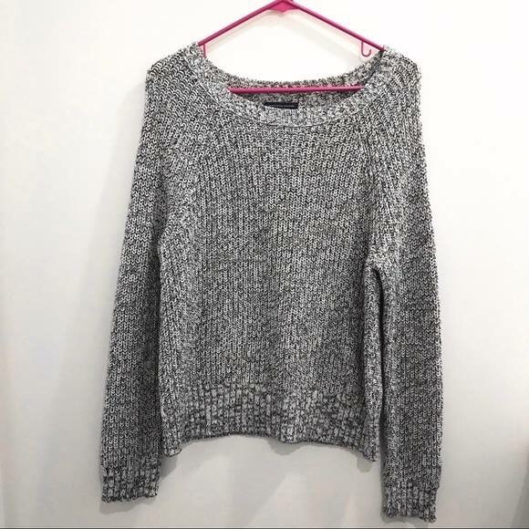 American Eagle Black & White Extra Large Sweater - Picture 1 of 2